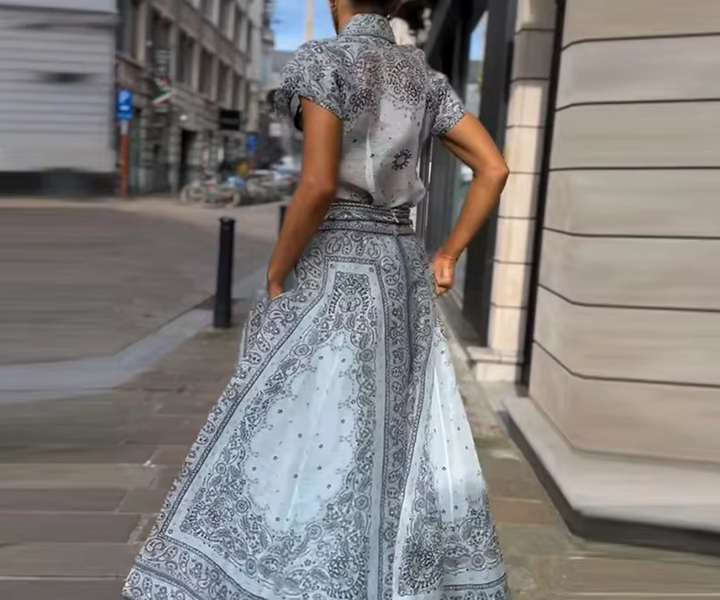 Stilla | Aidan Elegant Trykt Kashmere