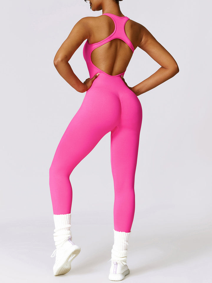 Stilla | Bae Ærmeløs Cutout Racerback Aktiv Jumpsuit