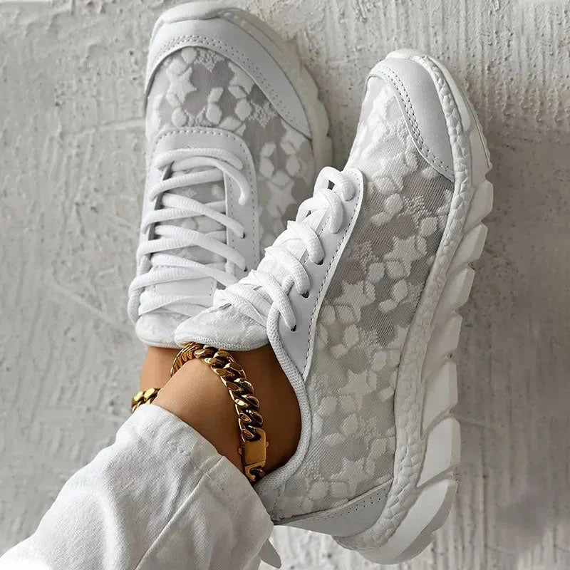 Dame ortopædiske sneakers med svangs støtte & slip-on Skovae