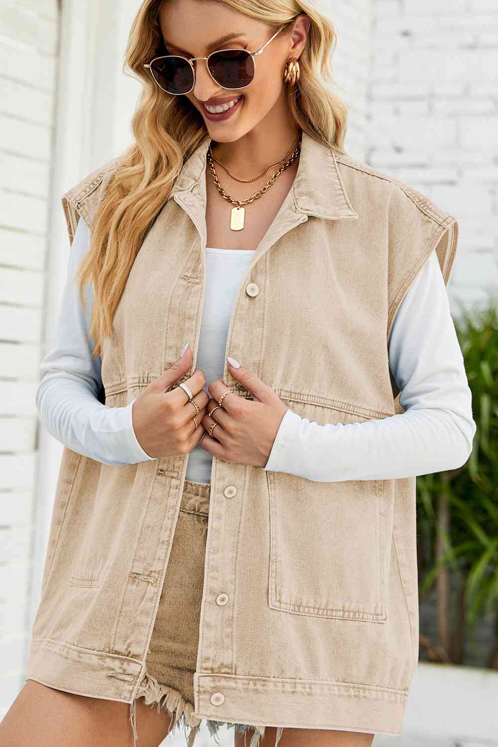 Stilla | Nedre Krave Denim Jakke