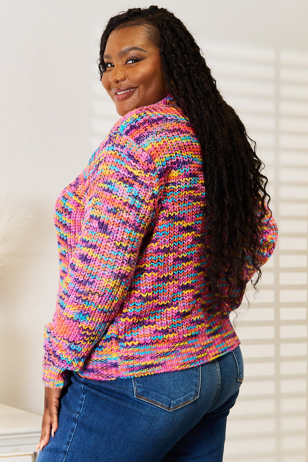Stilla | Wings Woven Right V-Hals Langærmet Cardigan