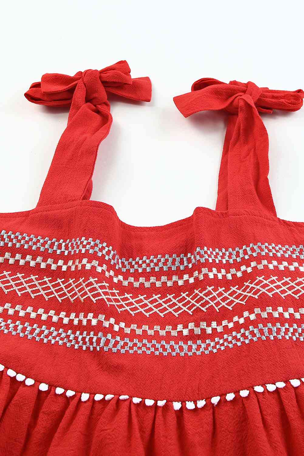 Stilla | Tie-shoulder Babydoll Tank