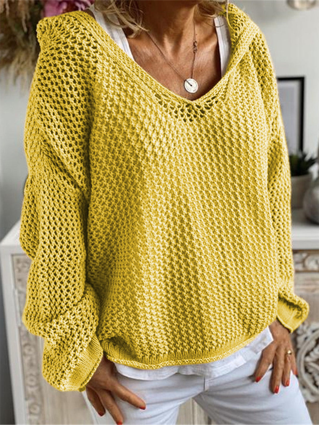Stilla | Hætte langærmet sweatshirt