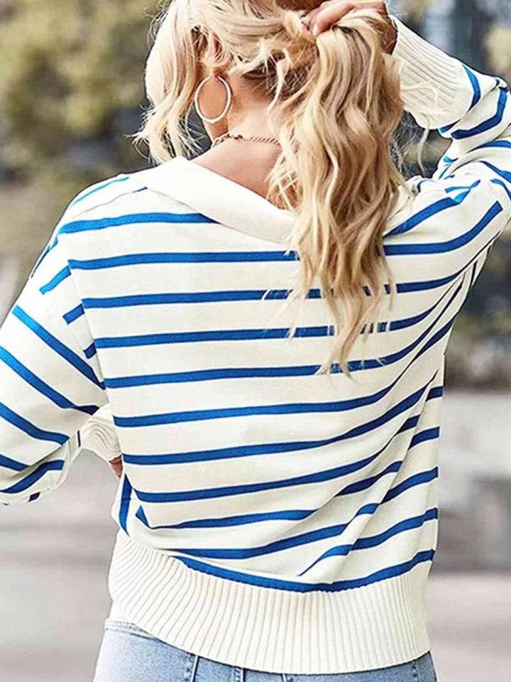 Stilla | Kravehals Strik Top