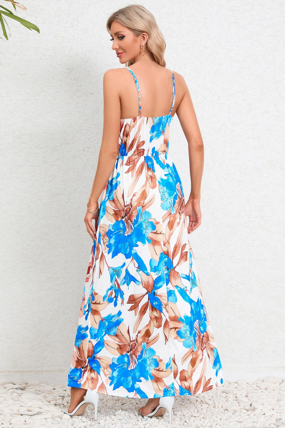 Stilla | Surplice Maxi Cami Kjole