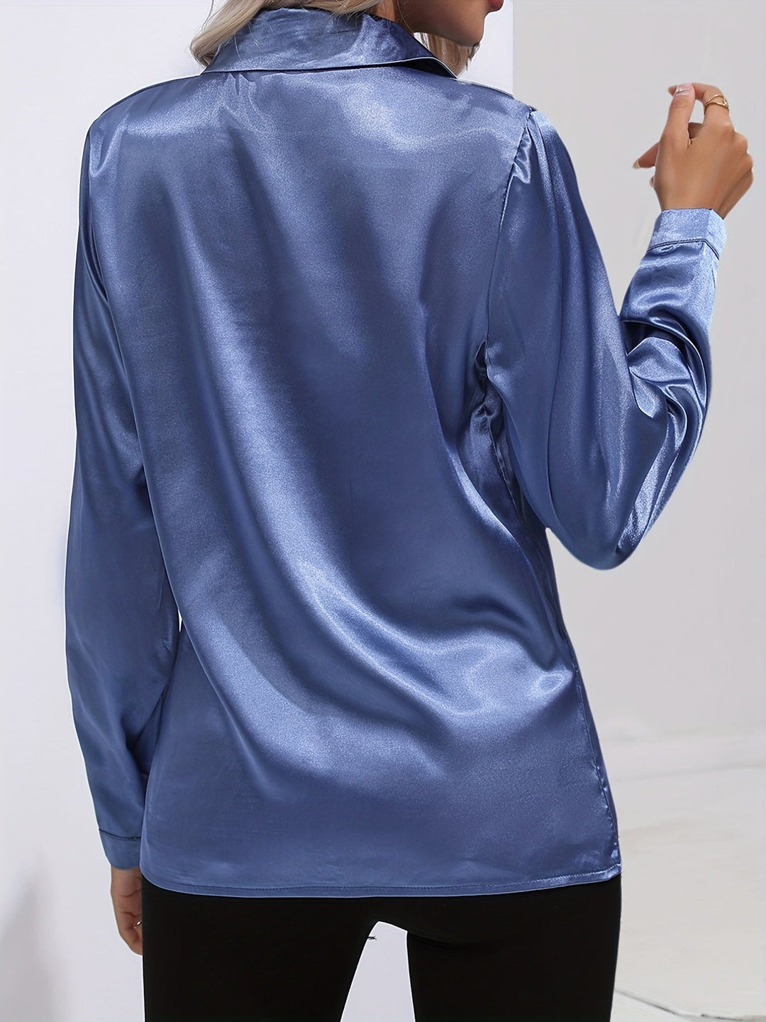Stilla | Elegant Satinbluse
