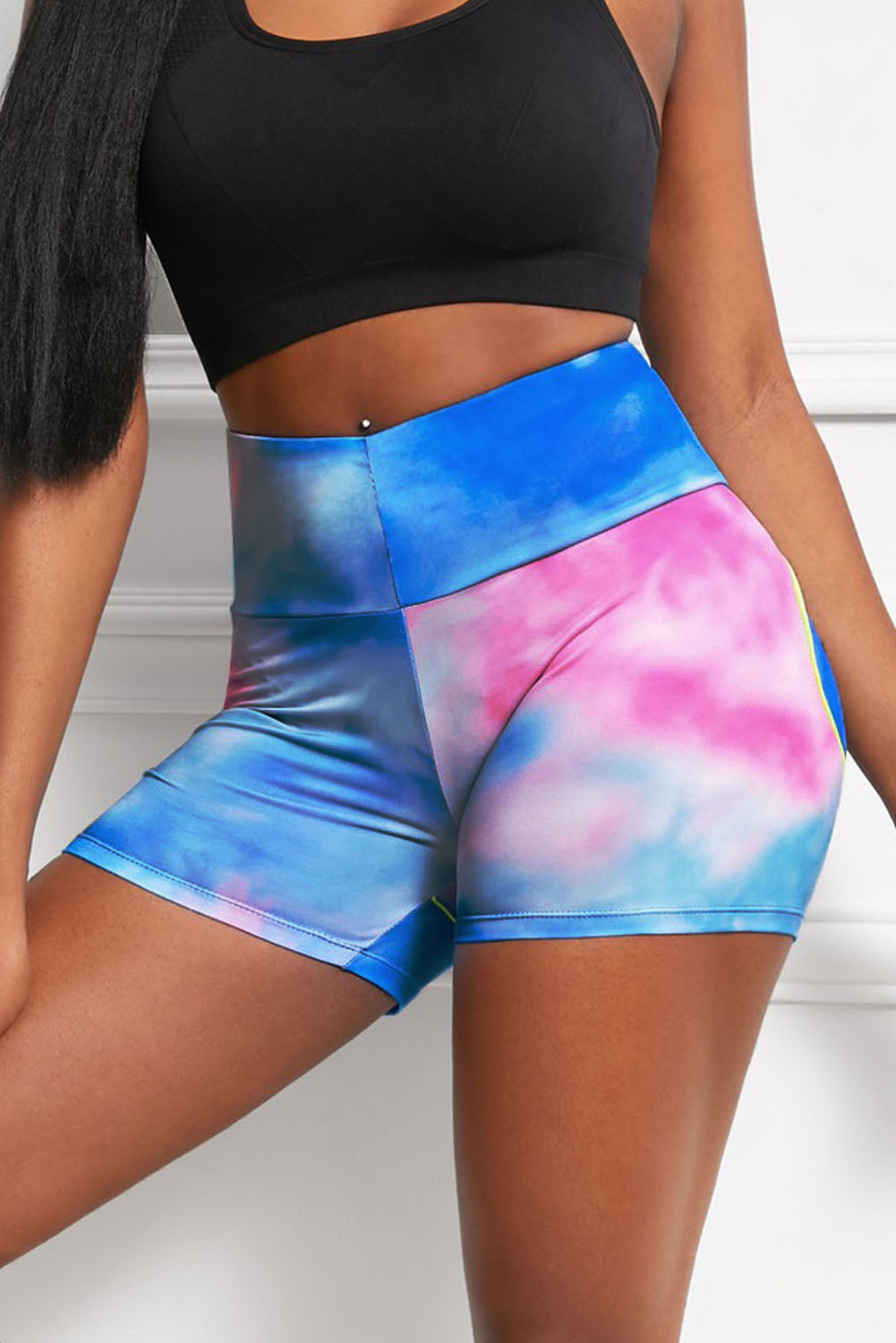 Stilla | Taljehøj Høj Talje Yoga Shorts