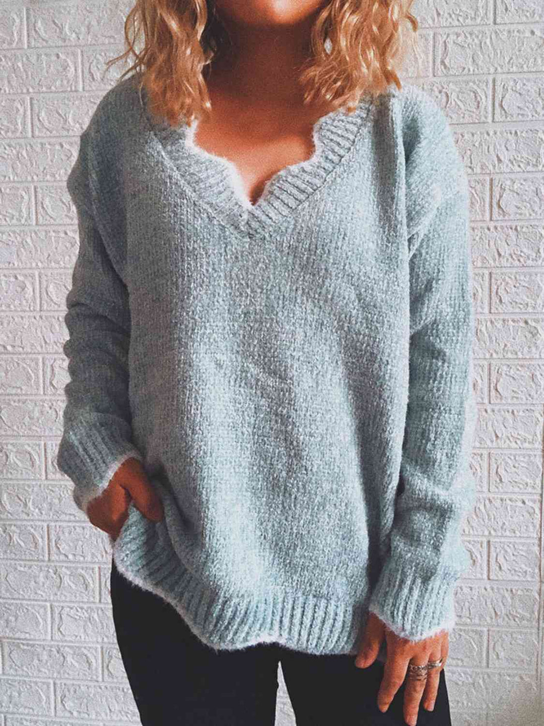 Stilla | Dropped Shoulder Langærmet Sweater