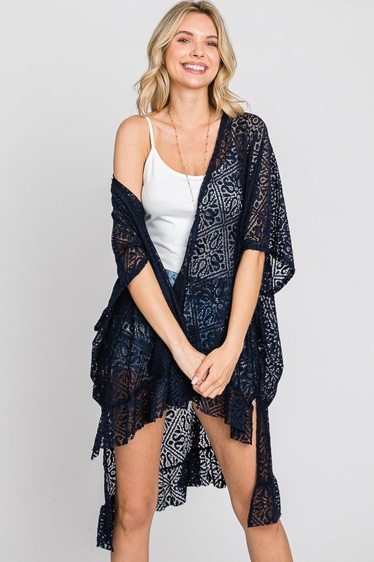 Stilla | Over Size Ruffle Kimono