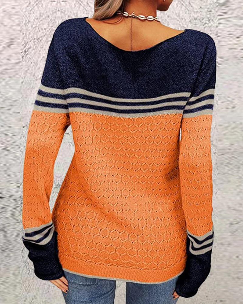 Stilla | Lækker bomulds Sweater i forskellige farver til damer