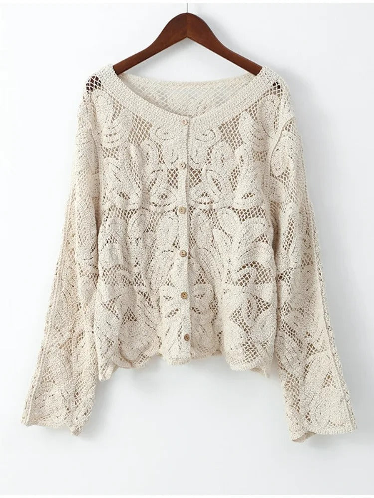 Stilla | Håndcrocheteret Cardigan