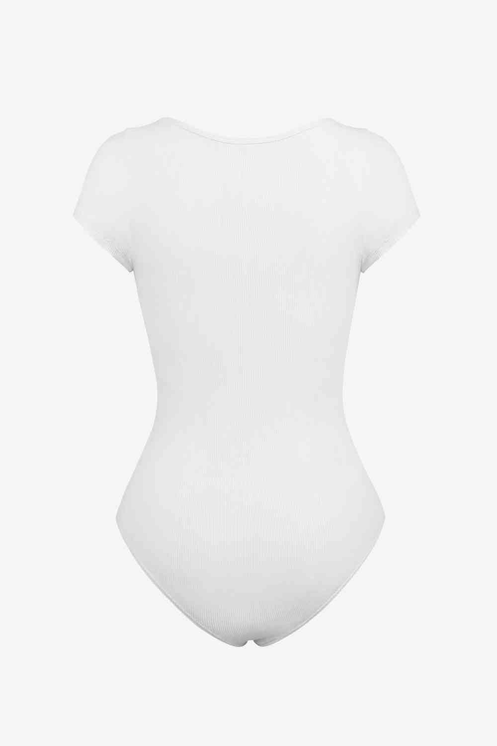 Stilla | Hals Kortærmet Bodystocking