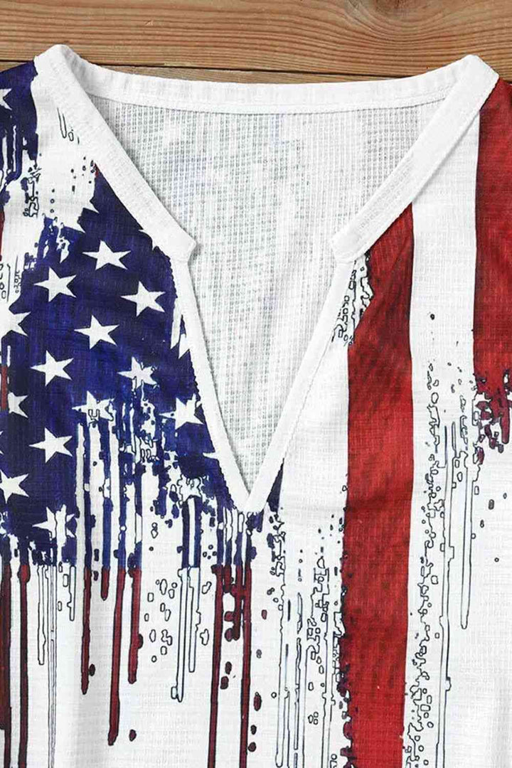 Stilla | Flag Notched Neck Tank
