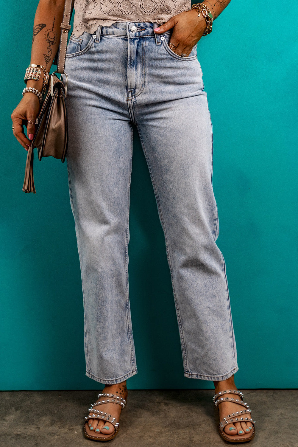Stilla | Mid-Rise Talje Jeans
