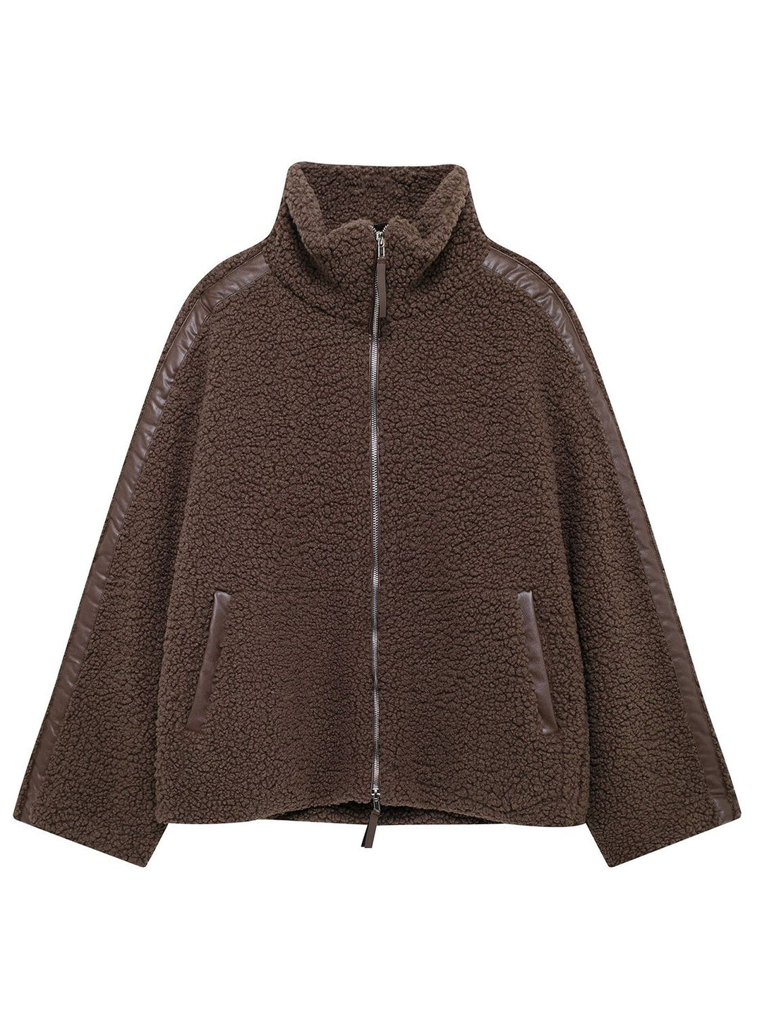Stilla | Up Turtleneck Langærmet Plush Jakke