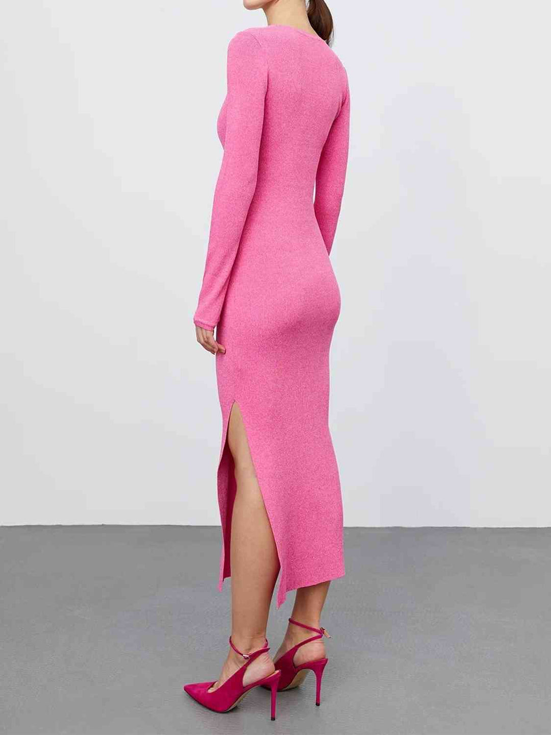 Stilla | Hals Slids Sweater Kjole