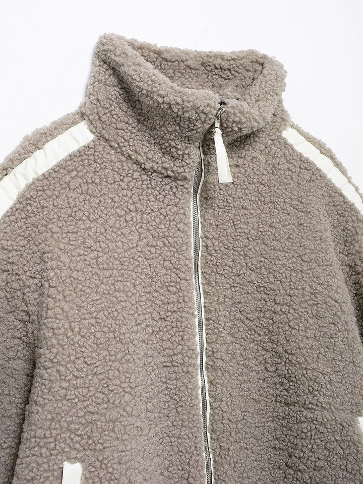 Stilla | Up Turtleneck Langærmet Plush Jakke