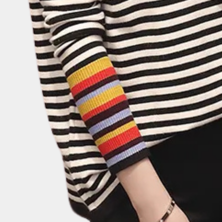 Stilla | Elegante Stribet Top til Kvinder