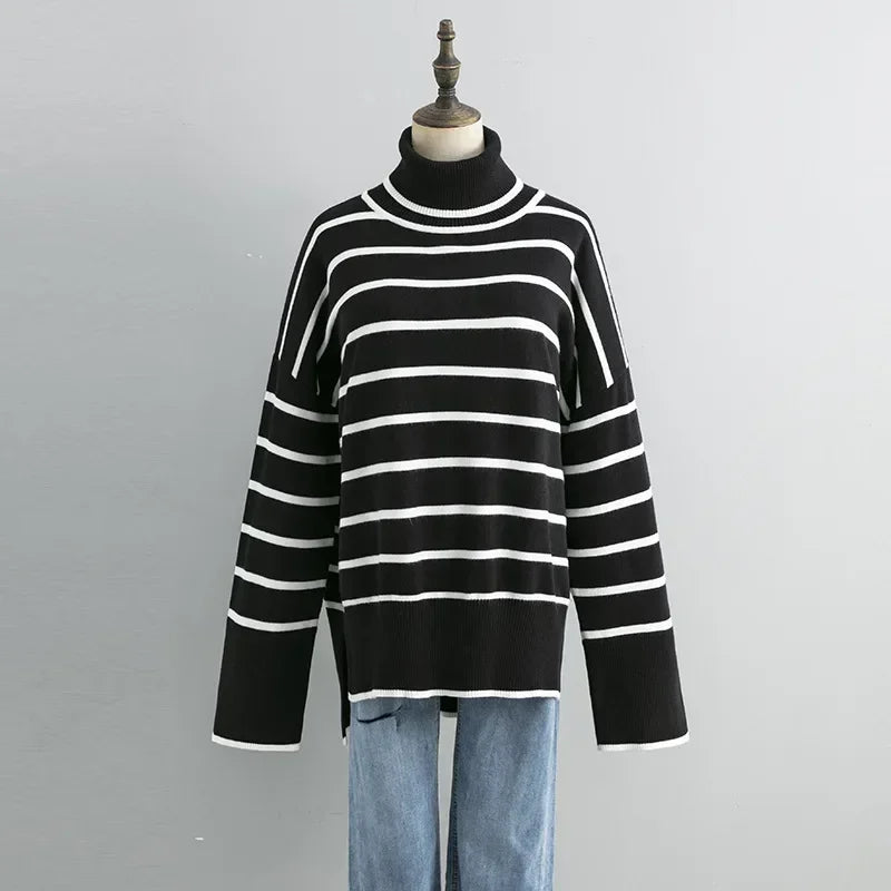Stilla | Enkelt rullekravepullover til hverdagen