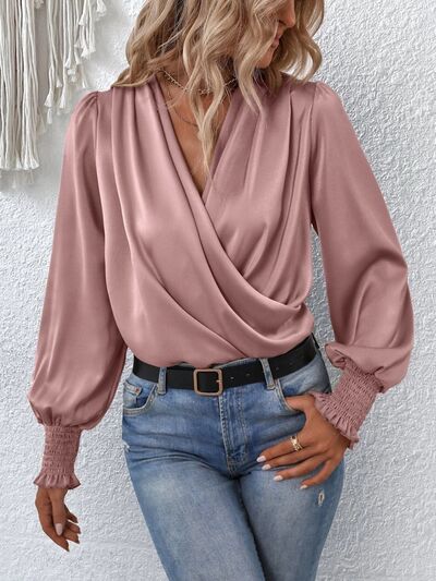 Stilla | Vaffel-strikket Bluse