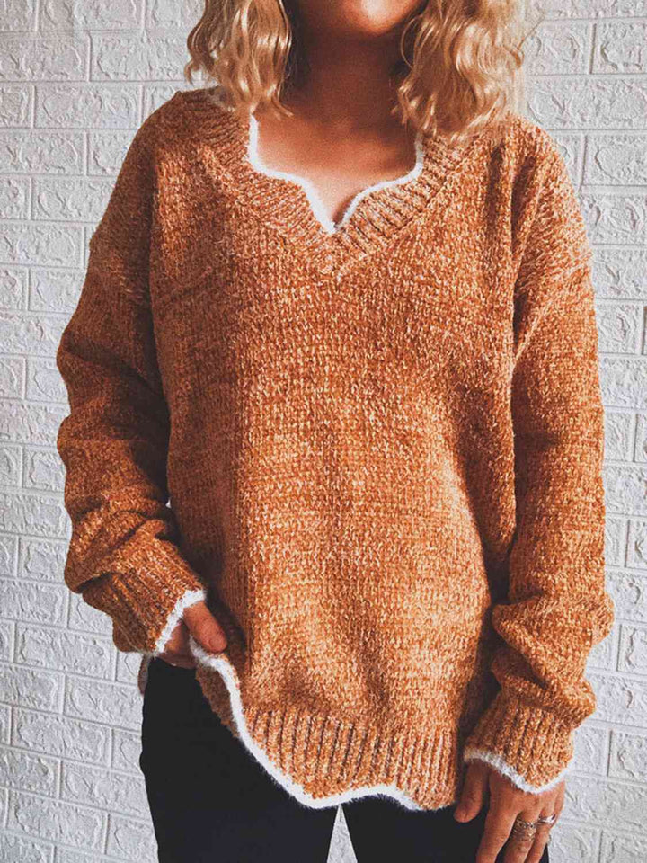 Stilla | Dropped Shoulder Langærmet Sweater