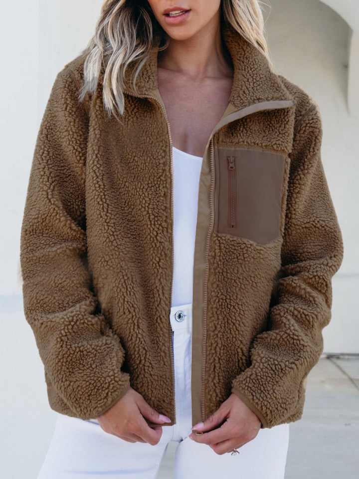 Stilla | Up Langærmet Plush Jacket