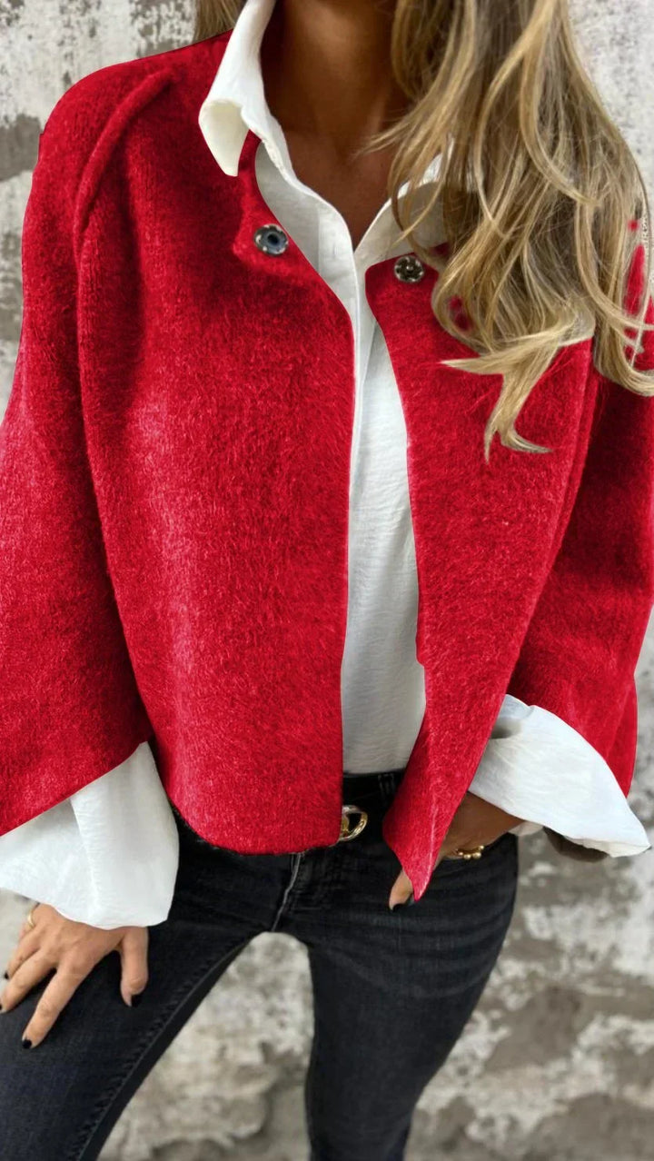 Stilla | Eleganter Kurzer Strickjacke