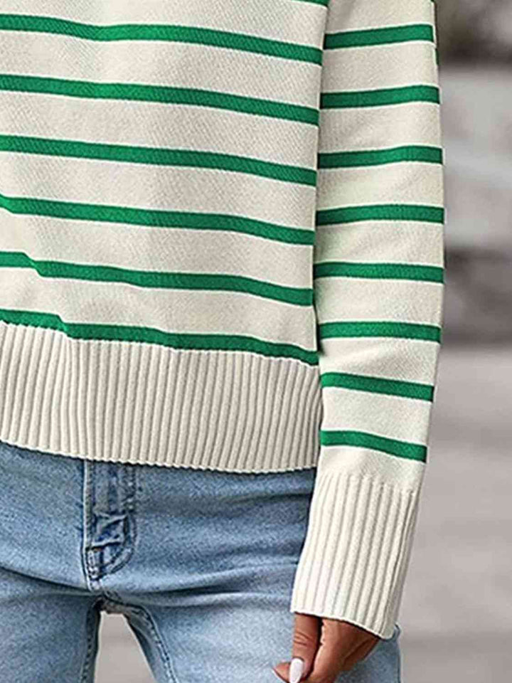 Stilla | Kravehals Strik Top