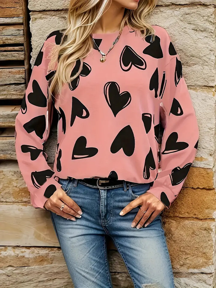 Stilla | Pullover Chic med Rundhalsudskæring fra Chic Heartbeat