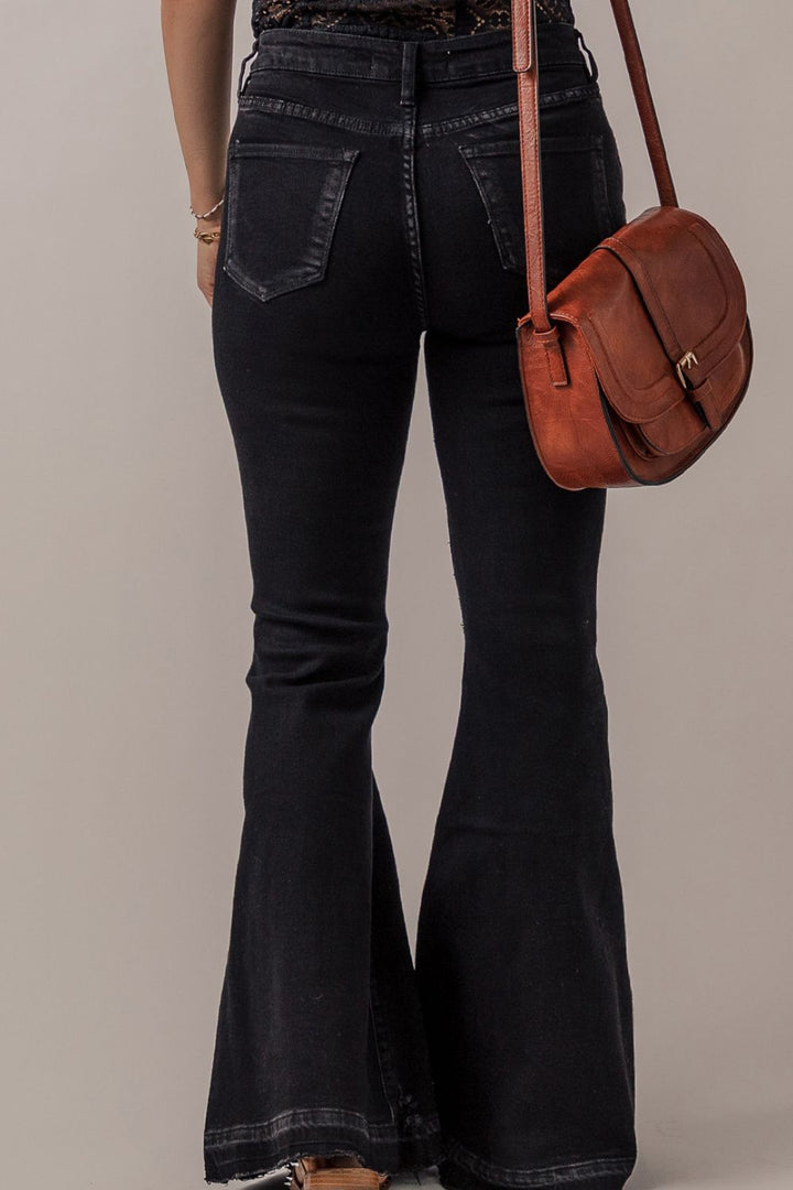 Stilla | Fly Flare Jeans med Lommer