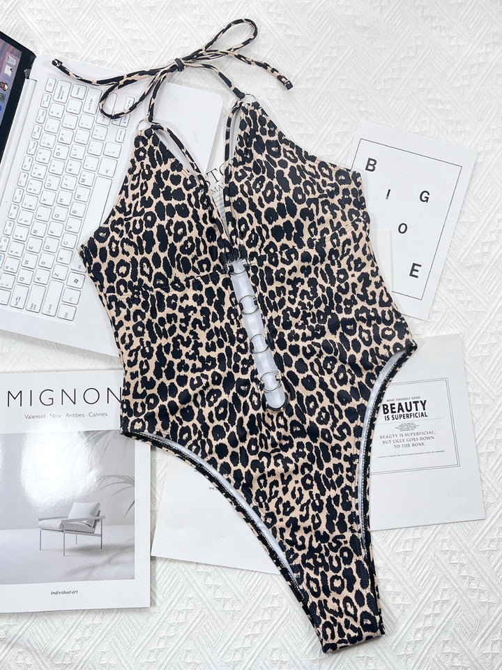 Stilla | Cutout Halterneck One-piece Badetøj