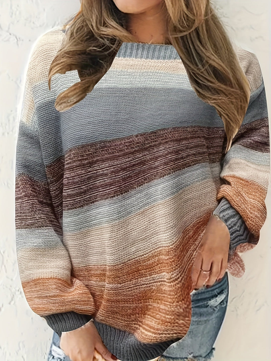 Stilla | Læderagtig modepullover til den moderne stil