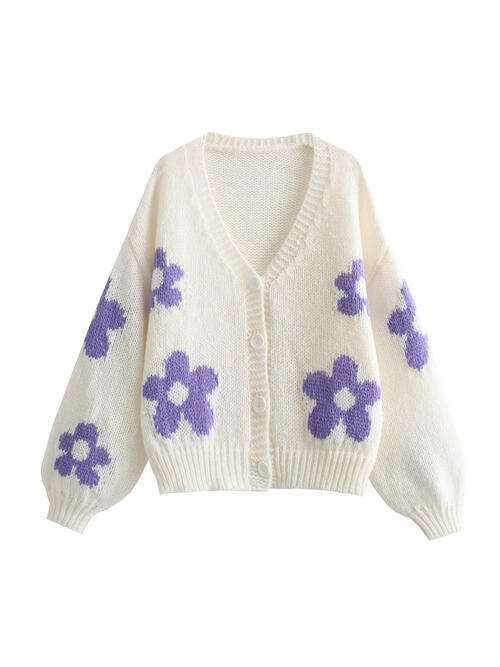 Stilla | Knapper op V-hals Cardigan