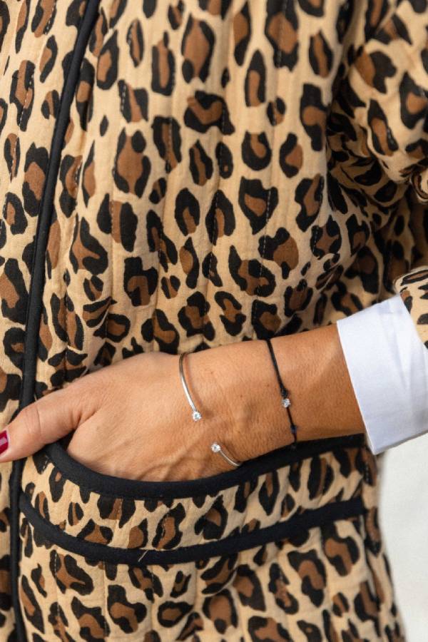 Stilla | Leopardmønster Jakke