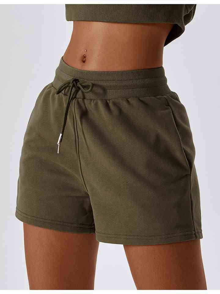 Stilla | Smockede Talje Sports Shorts