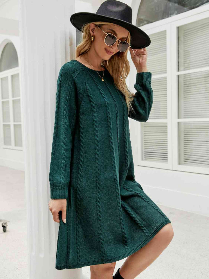Stilla | Strik Langærmet Sweaterkjole