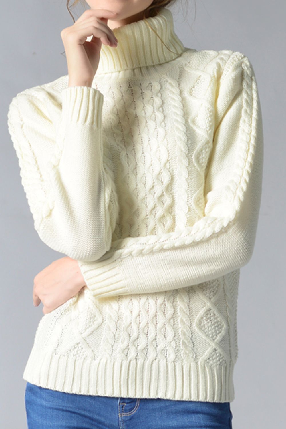 Stilla | Strik Turtleneck Pullover Sweater