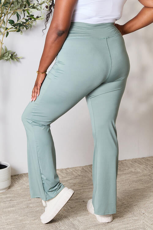 Stilla | Full Size Wide Waistband Sportsbukser