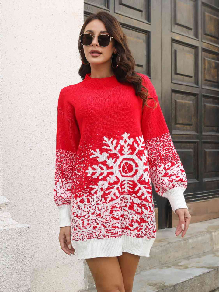 Stilla | Mønster Sweater Kjole