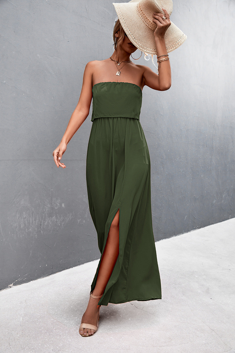 Stilla | Split Maxi Kjole