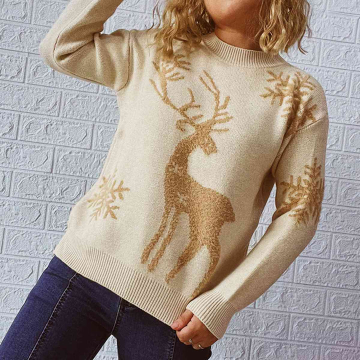 Stilla | Snefnug Mønster Sweater