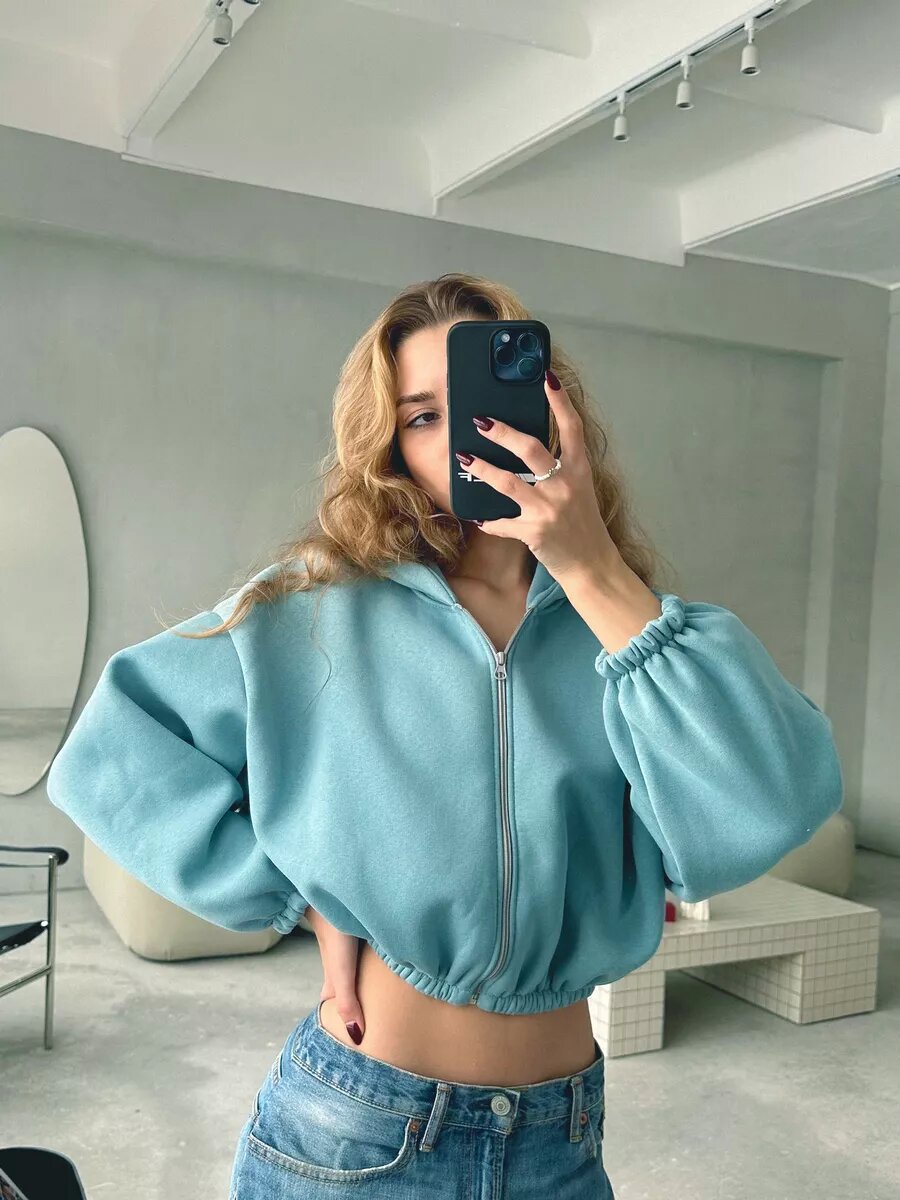 Stilla | Casual, Letvægts, Kort Sports Hoodie Jakke