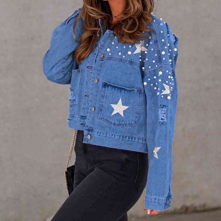 Stilla | Detail Denim Jakke