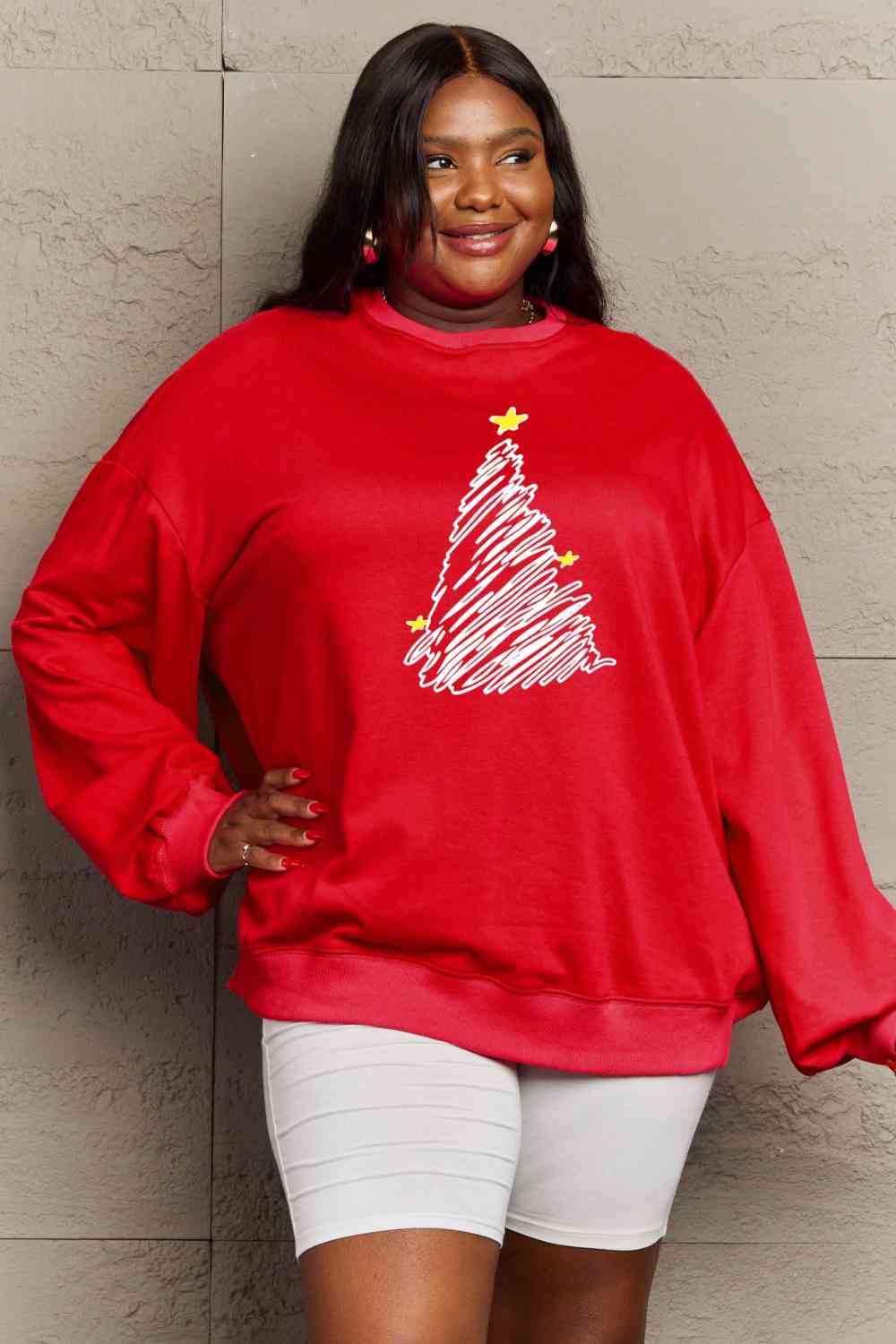Stilla | Love Full Size Graphic Sweatshirt