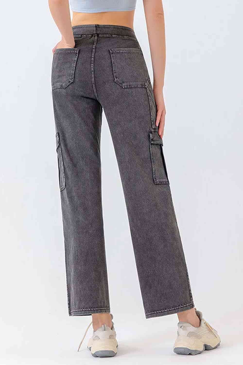 Stilla | Pocketed Lange Jeans