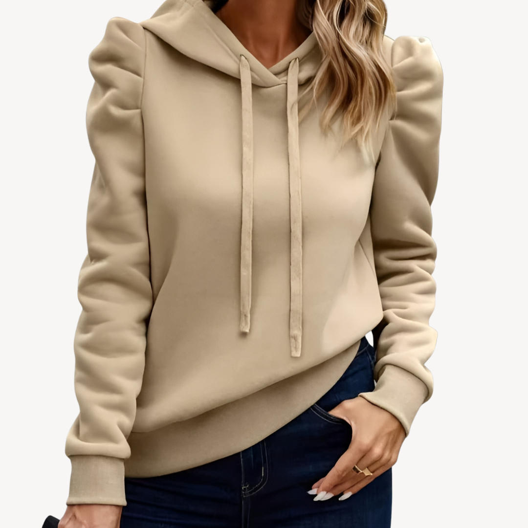 Stilla | Puffærmer Hoodie til kvinder