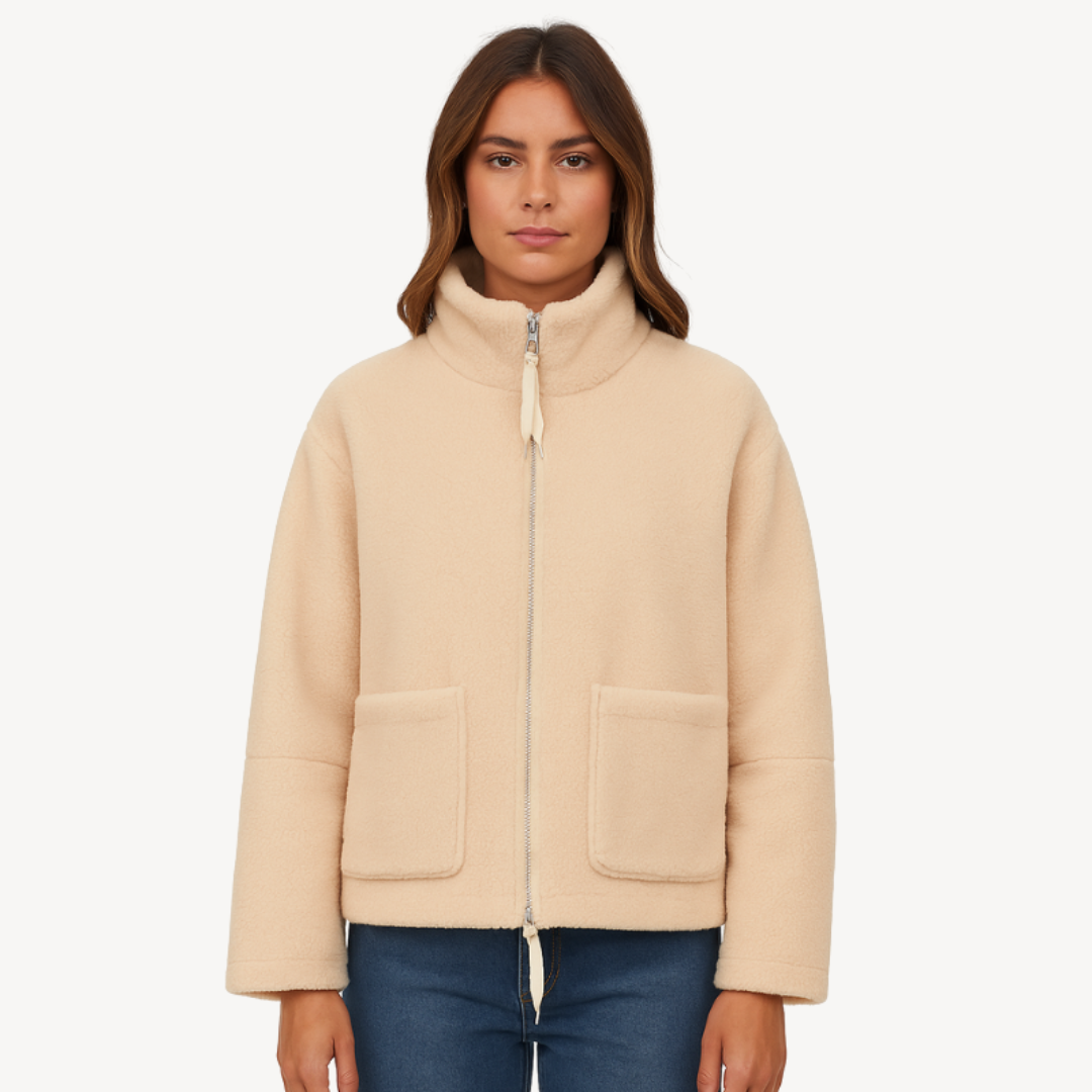 Stilla | Dame Behagelig Zip-Up Fleecejakke