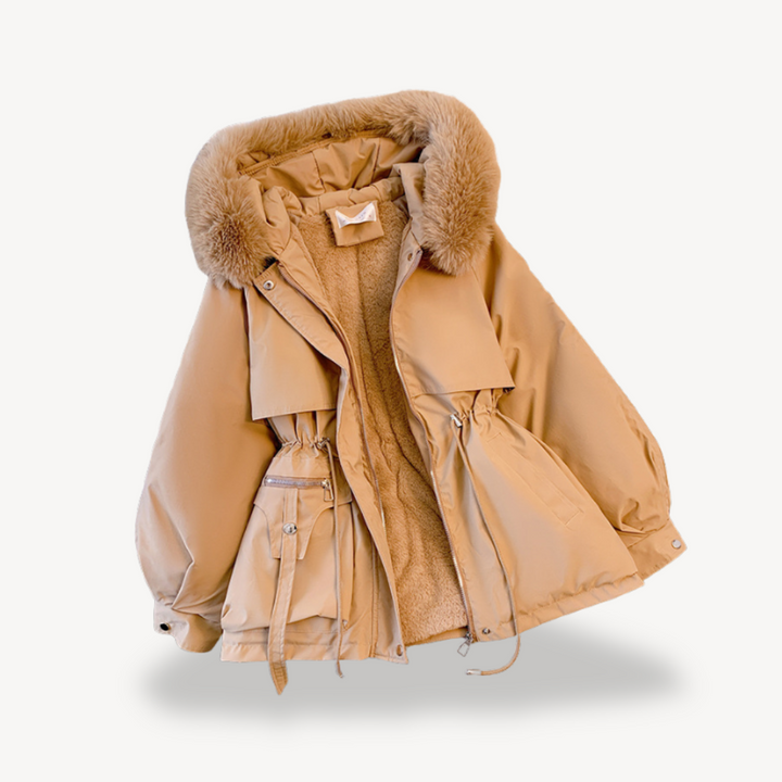 Stilla | Dame Kuns pels Fodret Parka Jakke