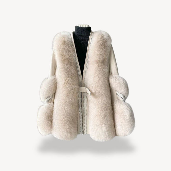 Stilla | Künstfleece Lang Frakke til kvinder