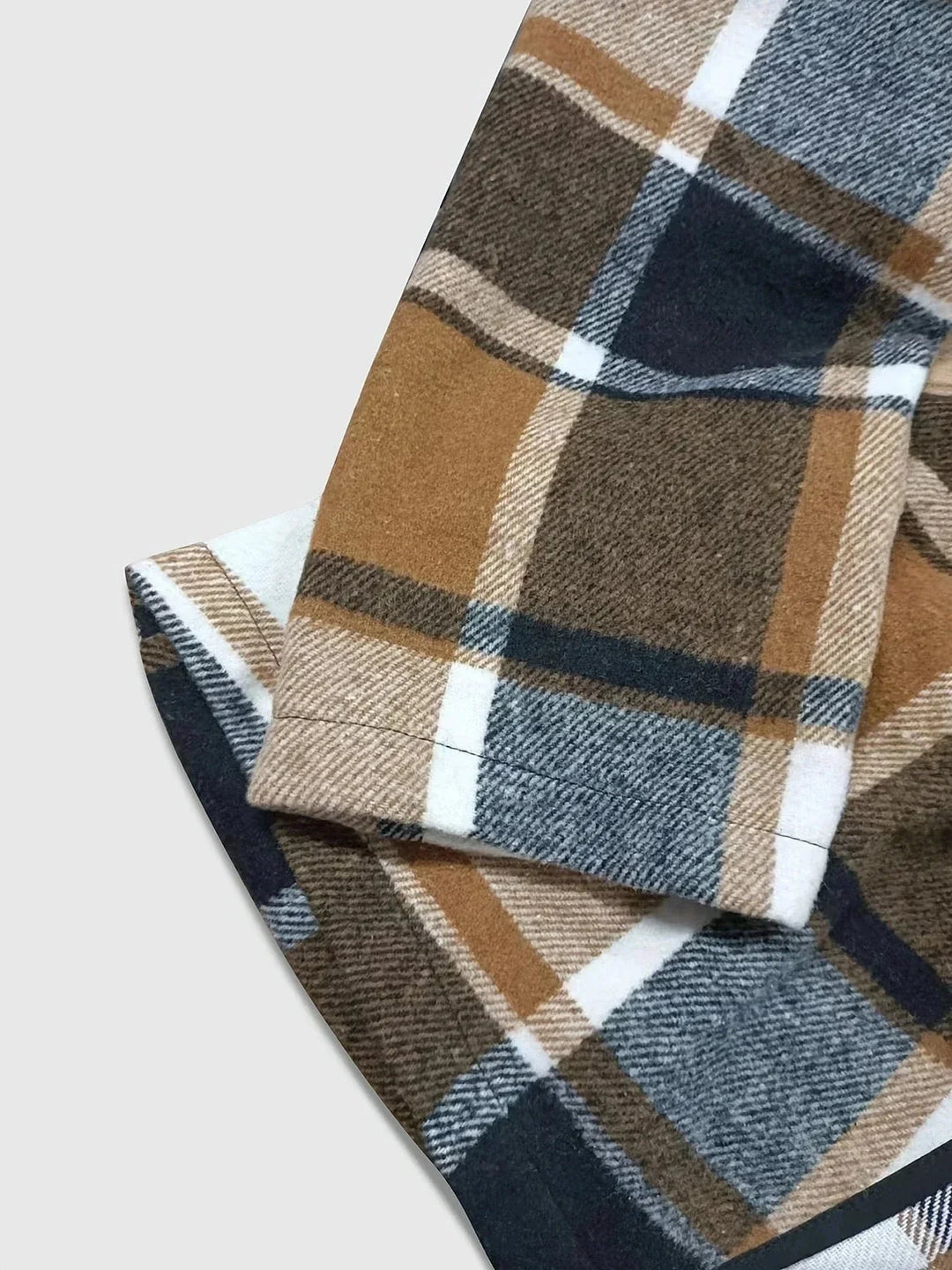 Stilla | Frakke Blazer med ternet mønsteråbning foran